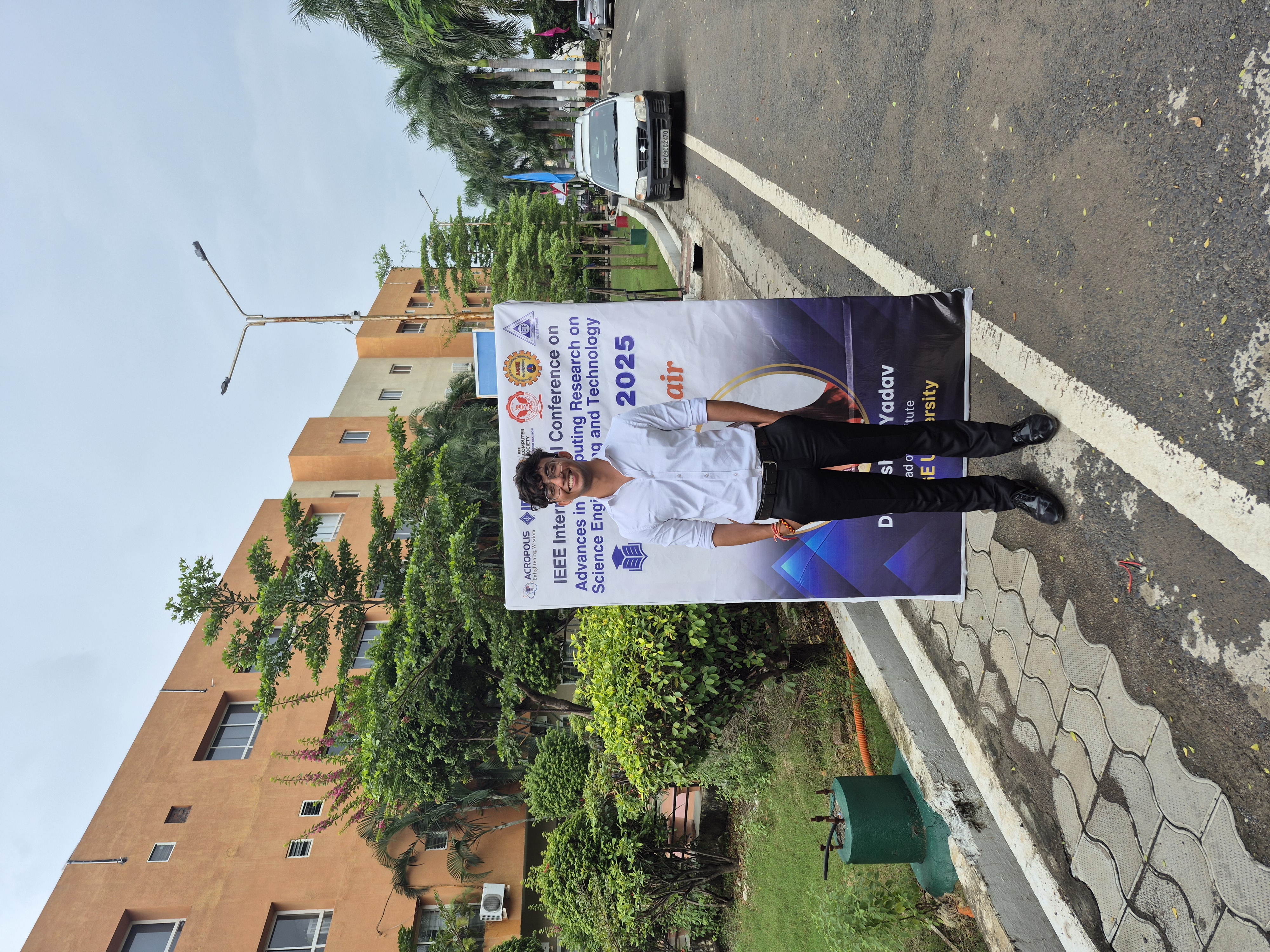 Ujjwal Singh at IEEE ACROSET 2025